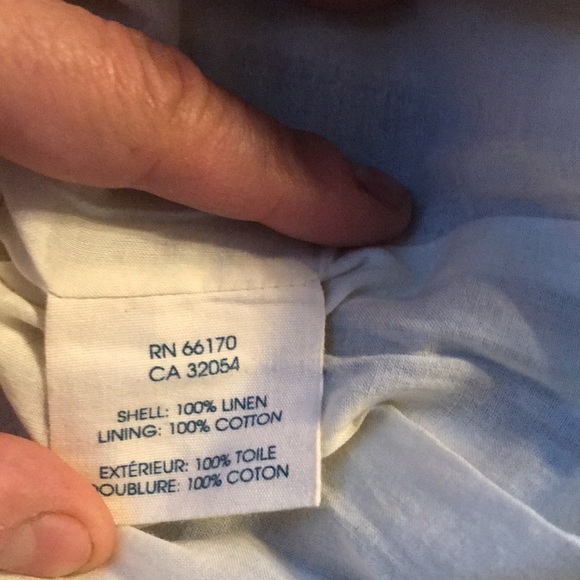 Striped Linen Skirt - Picture 4 of 5